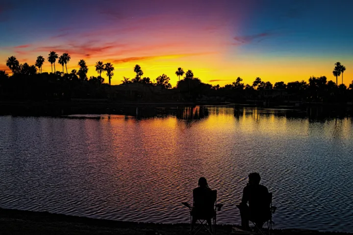 Sunsets, work 10